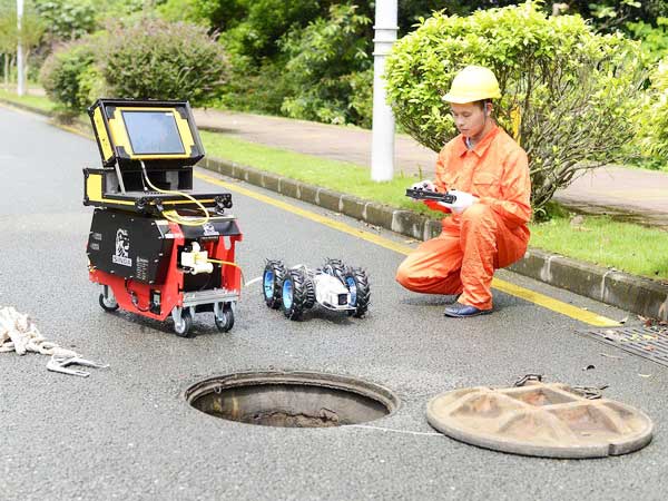 新建管道机器人检测